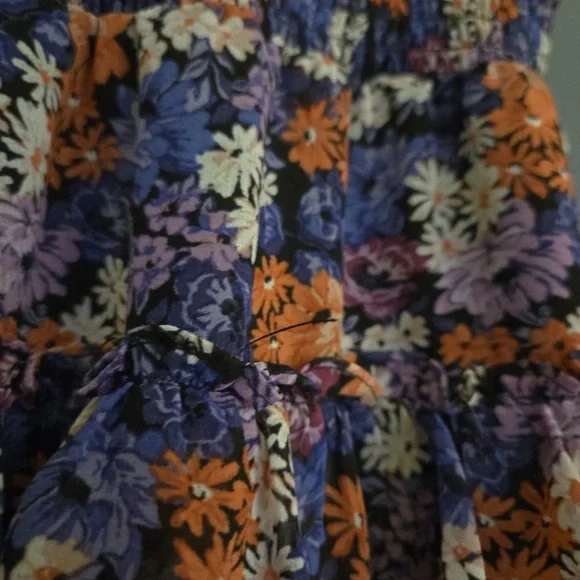 1. State Multicolor Floral Ruffle Dress - Picture 4 of 6